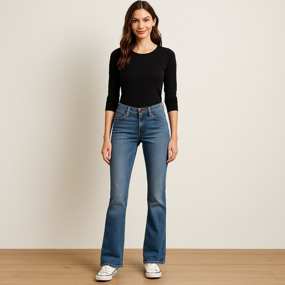 Levi’s 518 Low Bootcut Jeans (Size 7M)